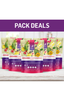 10% OFF TODAY - 5 x Organic ProteinMax Original - Normal SRP £199.95 - Pack Deal!